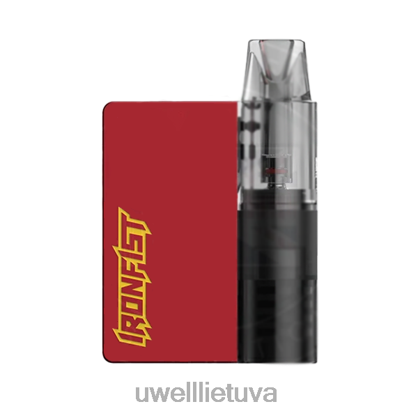 UWELL Review - UWELL CALIBURN IRONFIST L pod mod VF6ZZ157 koralų raudonumo