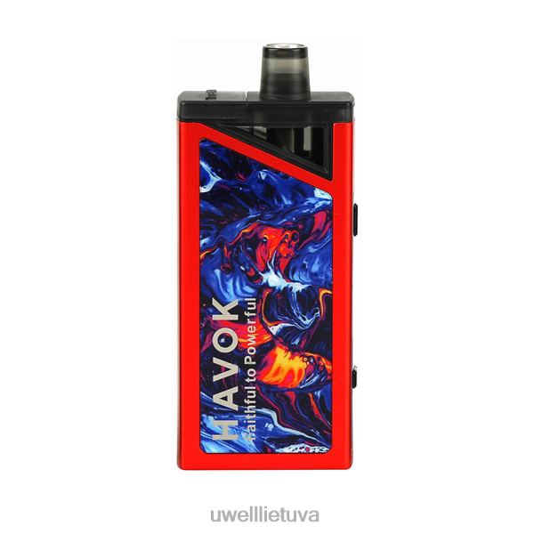 UWELL Flavors - UWELL HAVOK V1 komplektas 65w VF6ZZ188 raudona