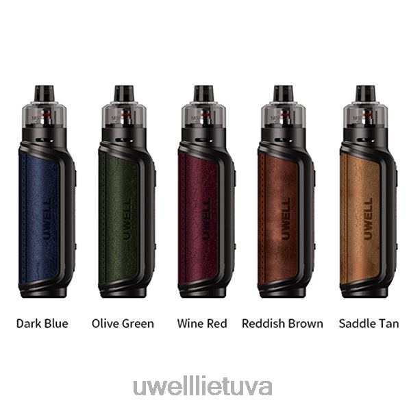 UWELL Disposable Vape - UWELL AEGLOS P1 komplektas 80w VF6ZZ376 raudonas vynas