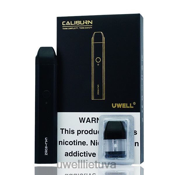 UWELL Best Vape - UWELL CALIBURN pod įrenginio rinkinys VF6ZZ70 juodas