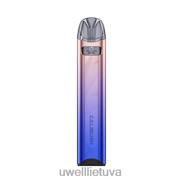 UWELL Disposable Vape - UWELL CALIBURN A3S rinkinys (pod sistema) VF6ZZ26 rainelė violetinė