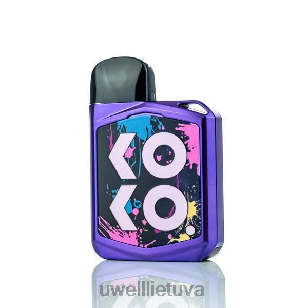 UWELL Lietuva - UWELL CALIBURN KOKO PRIME pod komplektas 15w VF6ZZ181 violetinė