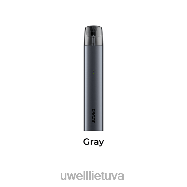 UWELL Best Vape - UWELL CRAVAT pod sistema VF6ZZ80 pilka