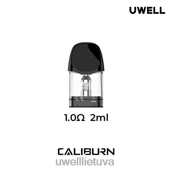 UWELL Flavors - UWELL CALIBURN A3 pakaitiniai ankštys | 4 pakuotės VF6ZZ18 1,0 omų