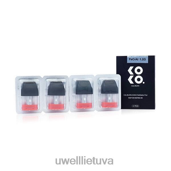 UWELL Online Shop - UWELL CALIBURN KOKO ankštys (4 pakuotės) VF6ZZ95 1,2 omo