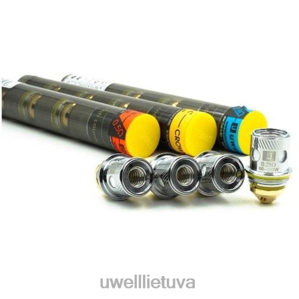 UWELL Best Vape - UWELL CROWN 2 keičiamos ritės (4 pakuotės) VF6ZZ260 sus316 lygiagreti 0,25ohm