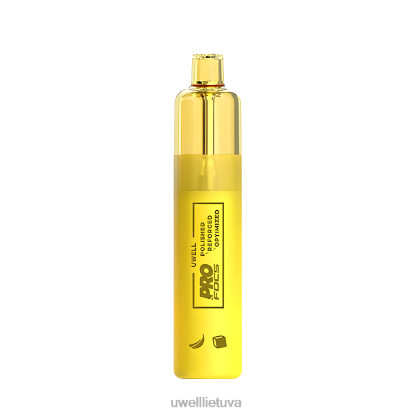 UWELL Online Shop - UWELL GABRIEL RESPECT vienkartiniai garai VF6ZZ315 bananiniai ledai