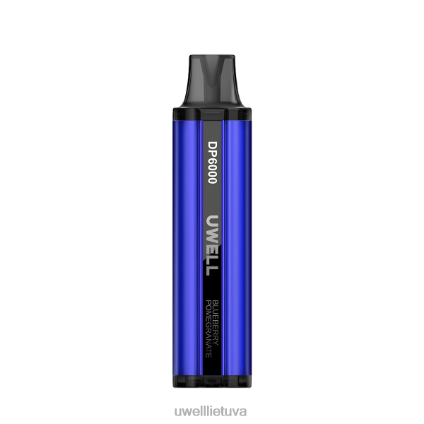 UWELL Best Vape - UWELL DP6000 vienkartiniai garai VF6ZZ330 mėlynių granatų