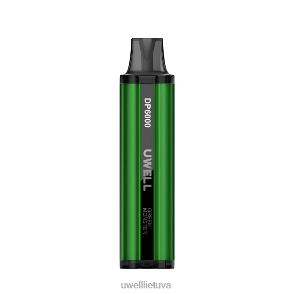 UWELL Lietuva - UWELL DP6000 vienkartiniai garai VF6ZZ331 žalias monstras